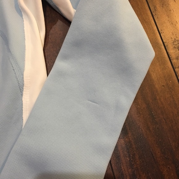 The North Face Light Blue Fleece Pullover Med - Picture 3 of 7